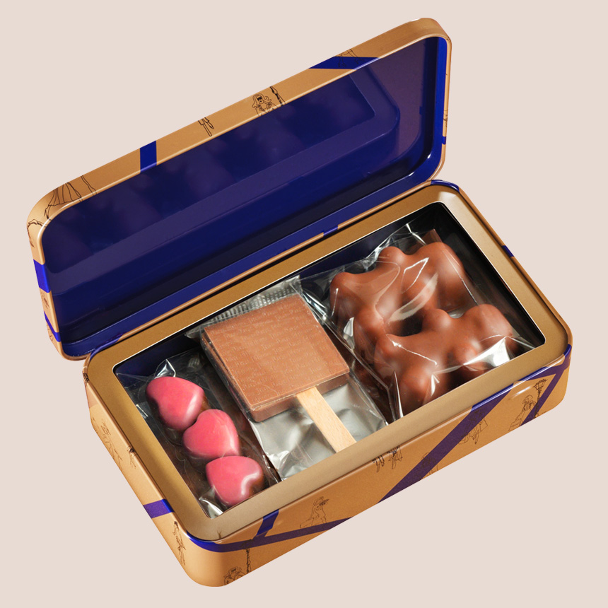 coffret chocolat saint valentin 2025 